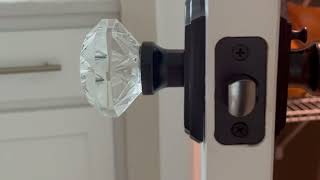 Calzibeno Glass Door Knobs Unboxing And Mounting