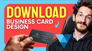 How to DOWNLOAD Vistaprint BUSINESS CARD DESIGN (Step by Step)