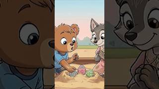 Fastest Easter egg hunt ever 🚀🐣 #challenge #animation