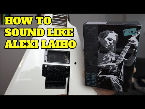 This Makes Any Guitar Sound Like Alexi Laiho! - EMG ALX Install
