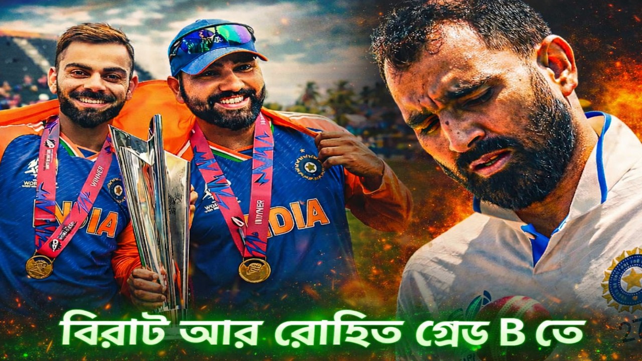 There is no place for MOHAMMAD SHAMI in the BCCI annual contact list | SAYAN MAITY