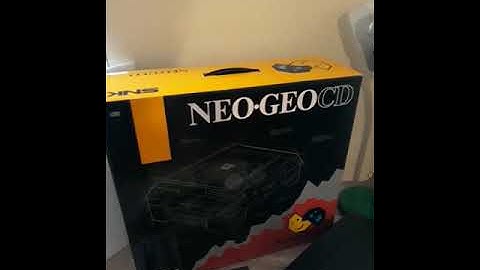 NEO GEO CD FRONT LOADING CONSOLE 100% WORKING! Item sold on ebay