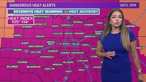 Texas Weather: Excessive Heat Warning in effect as dangerous heat continues