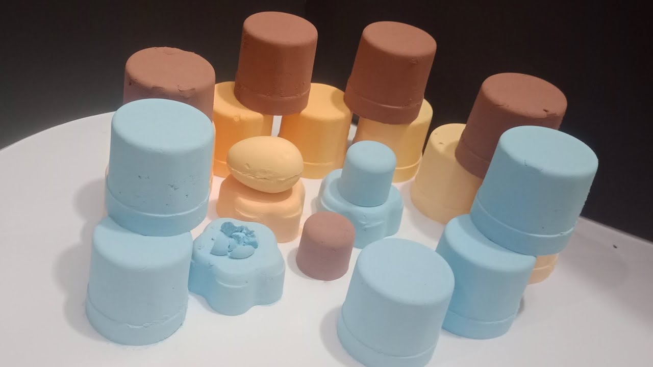 Baking soda crush satisfying 😋😋 #asmr #bakingsoda 