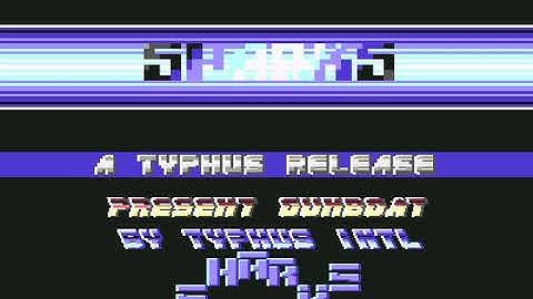 The Sharks Intro 25 ! Commodore 64 (C64)