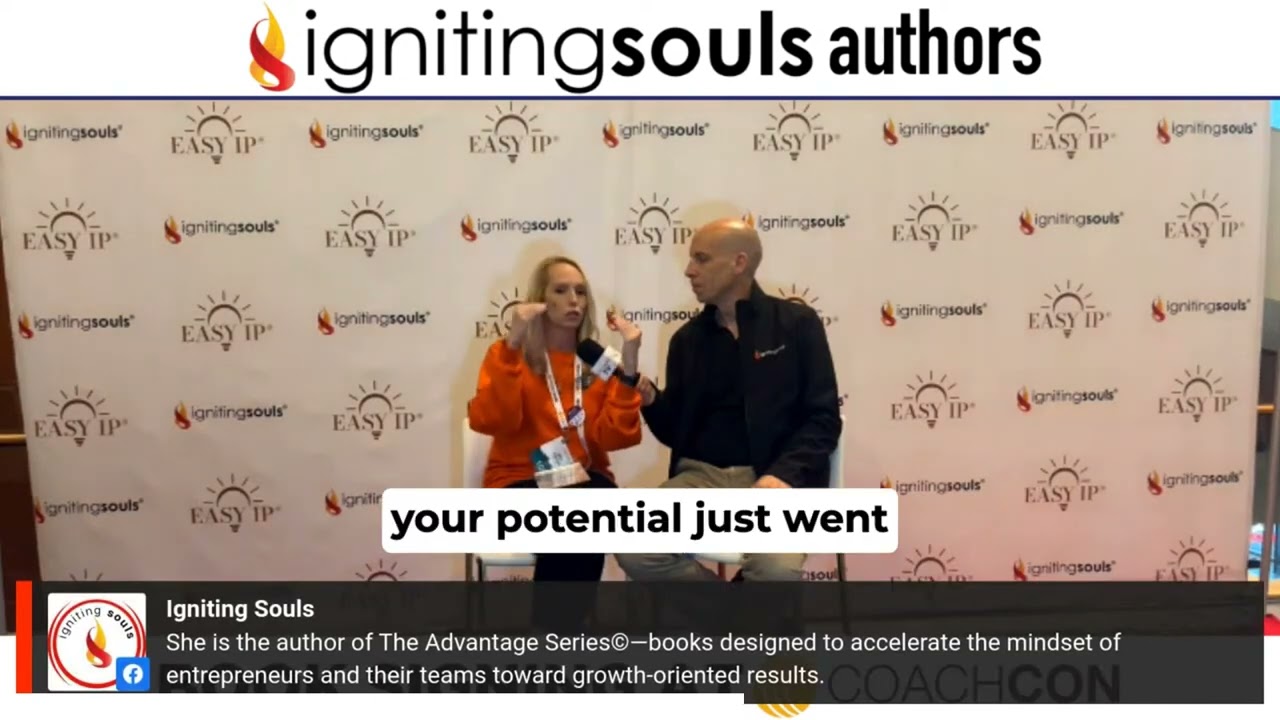 Jill Young on the Red Carpet via Igniting Souls TV at Strategic CoachCon 2024