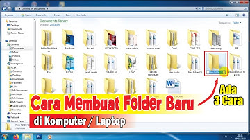Cara Membuat Folder Baru di Komputer atau Laptop