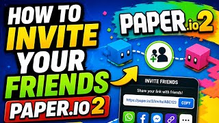 How to Invite Friends on Paper.io 2 (Tutorial Guide) screenshot 3