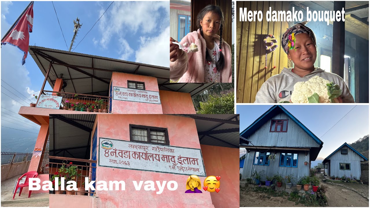  Balla kam vayo sathi haru ||Dama lai khatra bouquet laidinu vayo dawalal💐 l @RitaKulungRai-hs4fe 