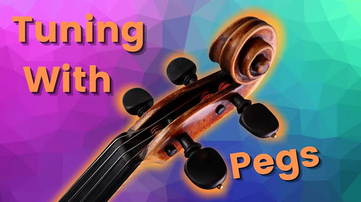 How To Tune A Violin - With Pegs - 3 Easy Steps!