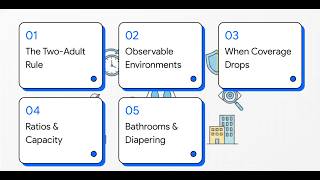 Module 2 — Supervision: Two-Adult Rule, Ratios & High-Risk Settings