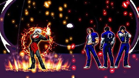 [KOF MUGEN] Devourer Element VS Kyo Clone 11 CT Team