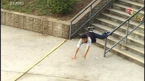 Evan Hernandez Vs. Parks Handrail Classic Skateboard Slams #30