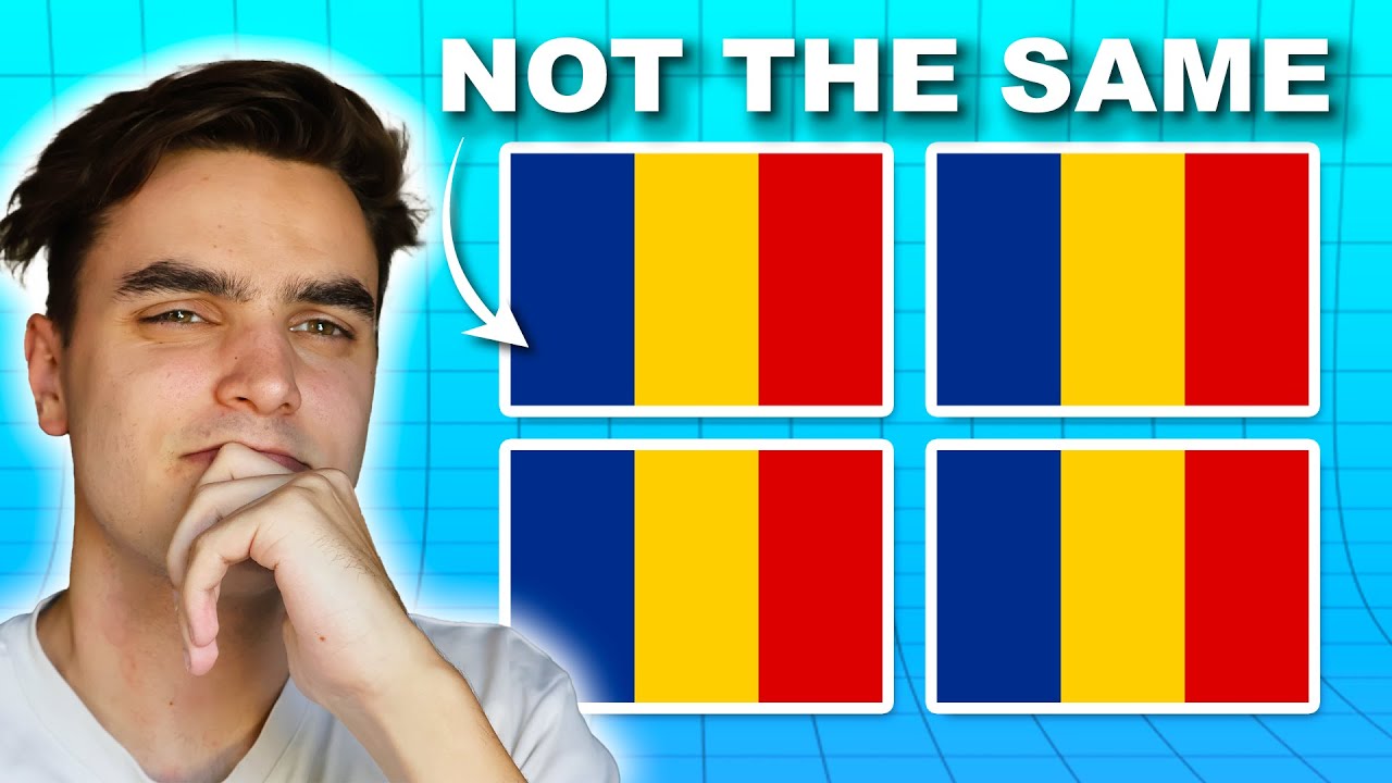 There are 4 COUNTRIES With the same flag... WHY?