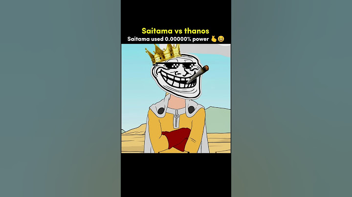 Saitama and thanos fight | saitama used 0.00000000% power 😂 #shorts #anime #badass #moments