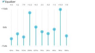 ضبط لتحسين دقة الصوت في برنامج Equalizer Pro لأجهزة الأندرويد screenshot 2