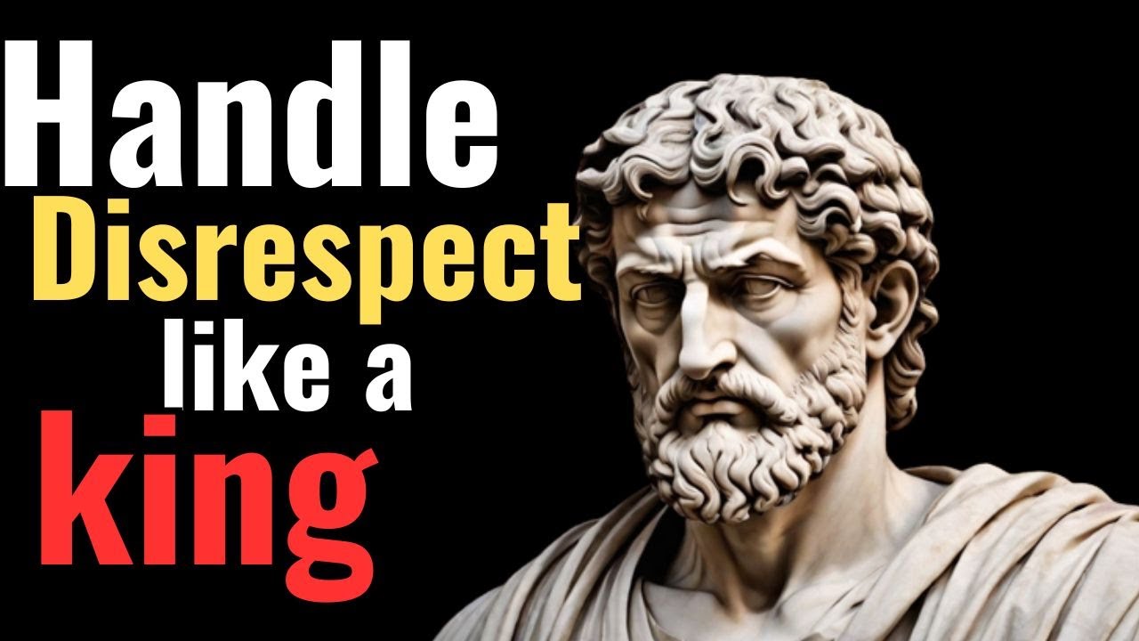 10 Stoic Lessons To Handle Disrespect Like a King (Marcus Aurelius) | Stoicism