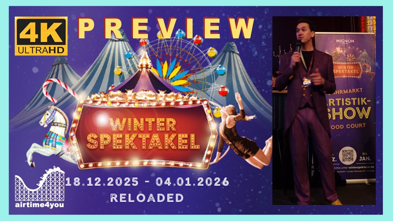 Winterspektakel Hamburg 2025/2026 - PREVIEW mit Björn Breckheimer - Show RELOADED - 4K