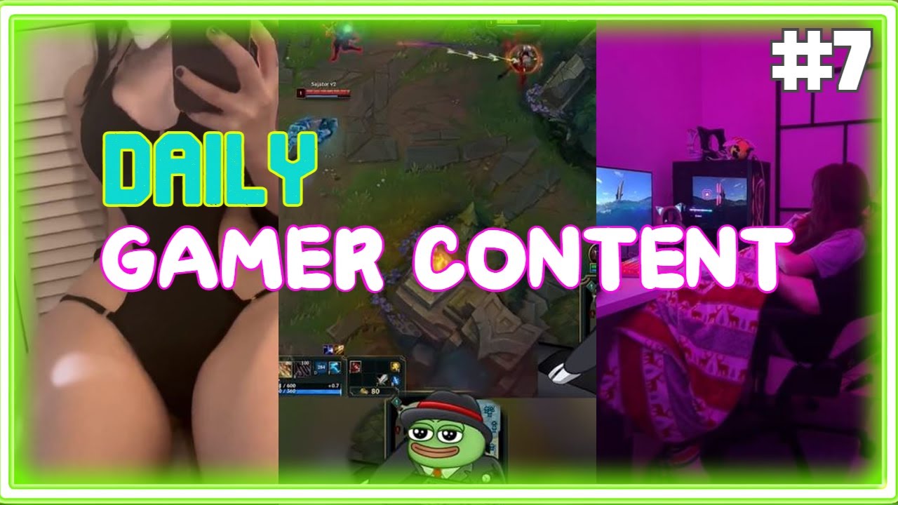 Daily Gamer Content #7 COUPLE / GAMING / FUNNY / PET / CAR TIKTOKS