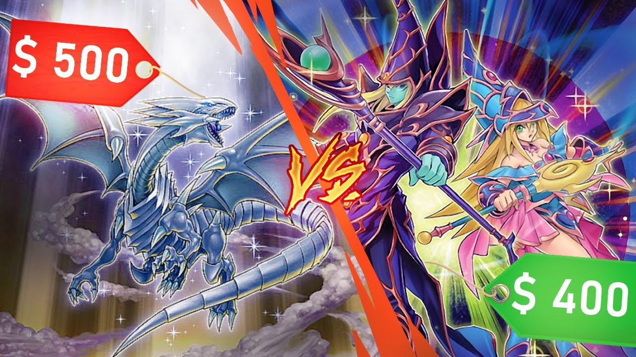 NEW!!! Blue Eyes White Dragon vs Modern Dark Magician Deck! [Yu-Gi-Oh