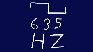 635 hz square