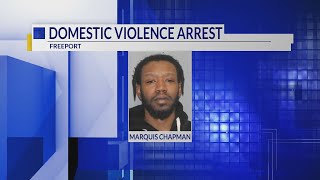 Police arrest Freeport man on gun charges in domestic battery incident