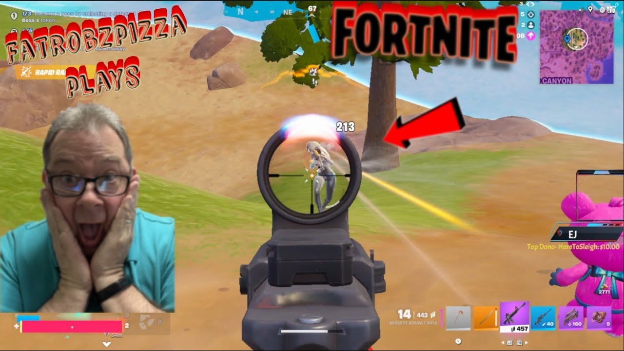 Solo Adventure #2 Ch7 Fortnite Winterfest fatrobzpizza