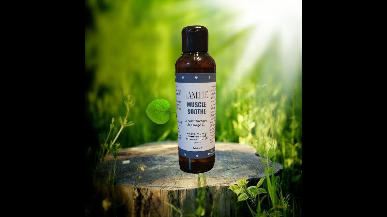 Lanelle MUSCLE SOOTHE Aromatherapy Massage Oil by Lanelle Wellness; Lanelle Milanie Torralba