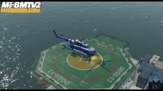[DCS Mi-8MTV2] Shift Method – NS 430 Navigation test