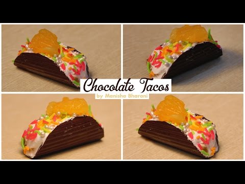 Chocolate Tacos Party Recipe Idea – Simple Easy To Make Homemade Chocolate Dessert Recipe