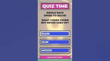 [QUIZ] - Riddle Race  #quiz #quiztime #quizchallenge #quizquestions
