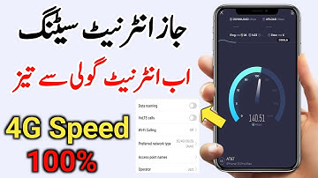 Jazz apn setting for Android in 2025 | jazz internet setting fast | jazz net pkg |