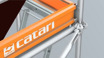 Catari US® Scaffold workflow: how to assemble and disassemble scaffolding in safety