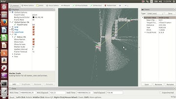 SLAM simulation with ROS