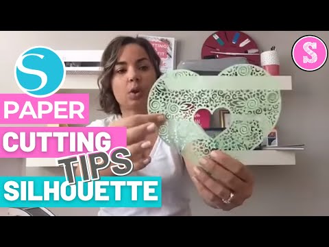 Video: How To Cut Silhouettes From Paper