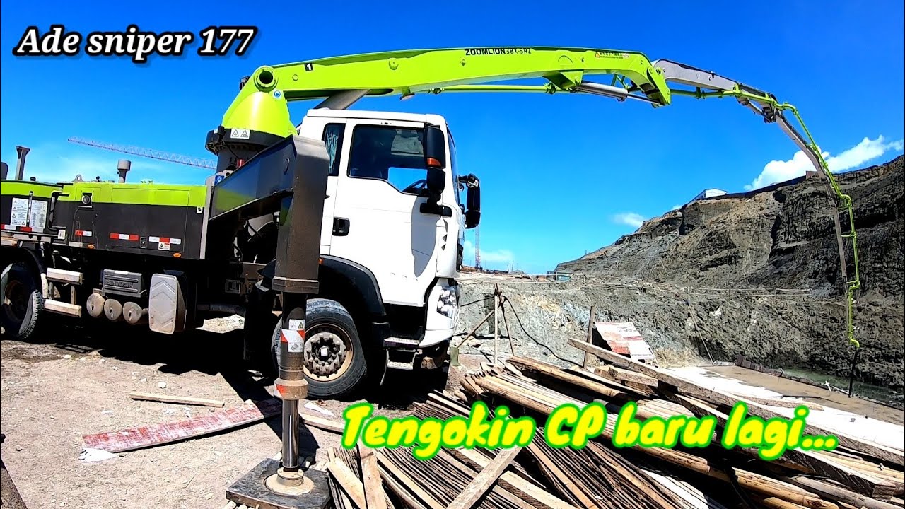 Zoomlion Concrete pump | Tengokin unit barunya teman