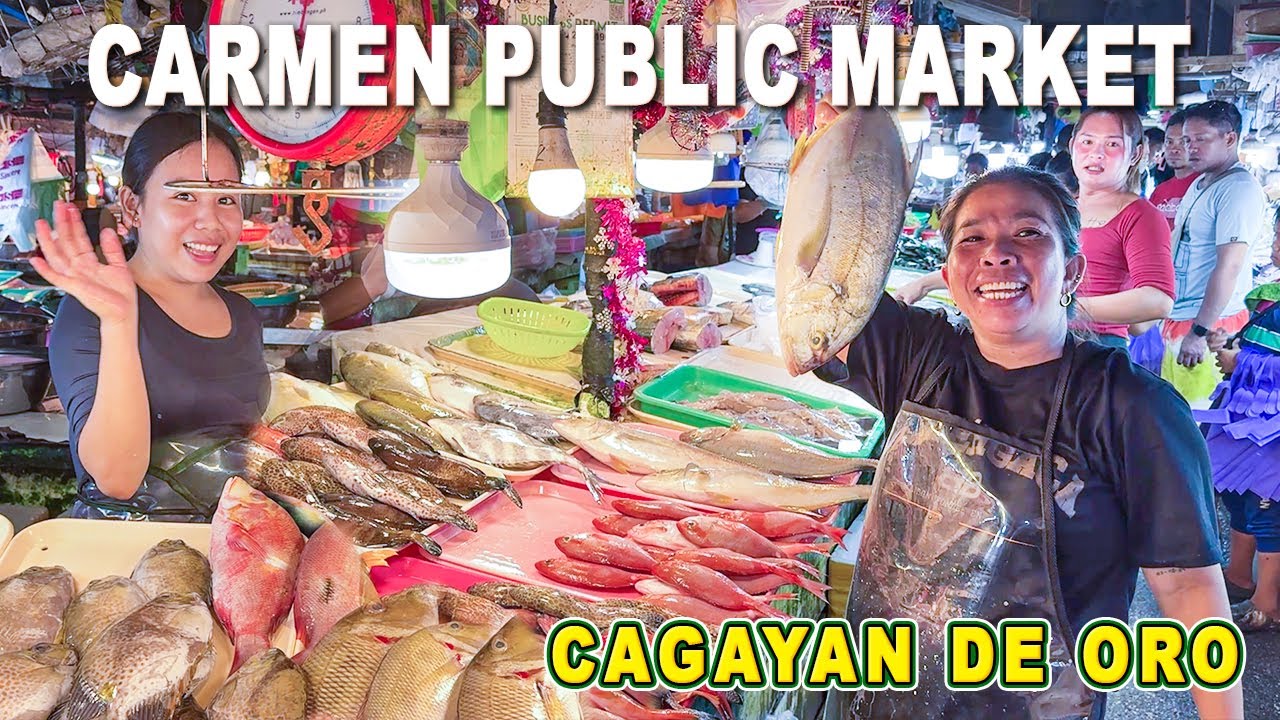 CARMEN PUBLIC MARKET Cagayan De Oro Walking Tour | Misamis Oriental Mindanao Philippines