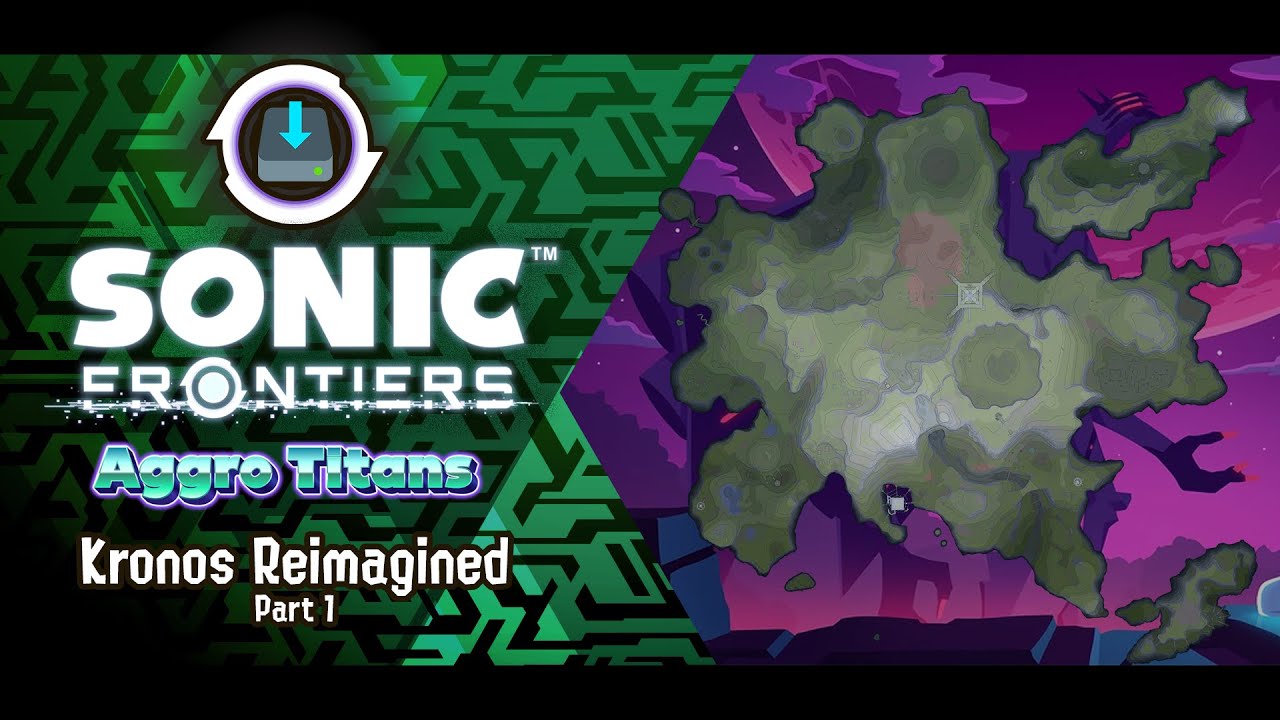 Sonic Frontiers: Aggro Titans Mod Act 12: The Surprise 4th Titan in the expanded grassy islands