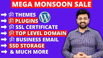 Best Web Hosting for Wordpress Ecommerce Online Store or  affiliate programs & Bloggers (2022) HINDI