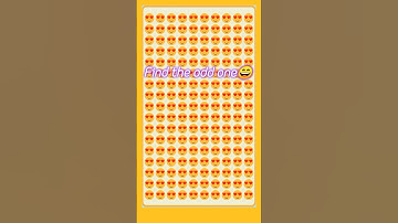 Find the odd one out emojis😄only genius can find within 5 seconds #shorts #short #shortsfeed ##find