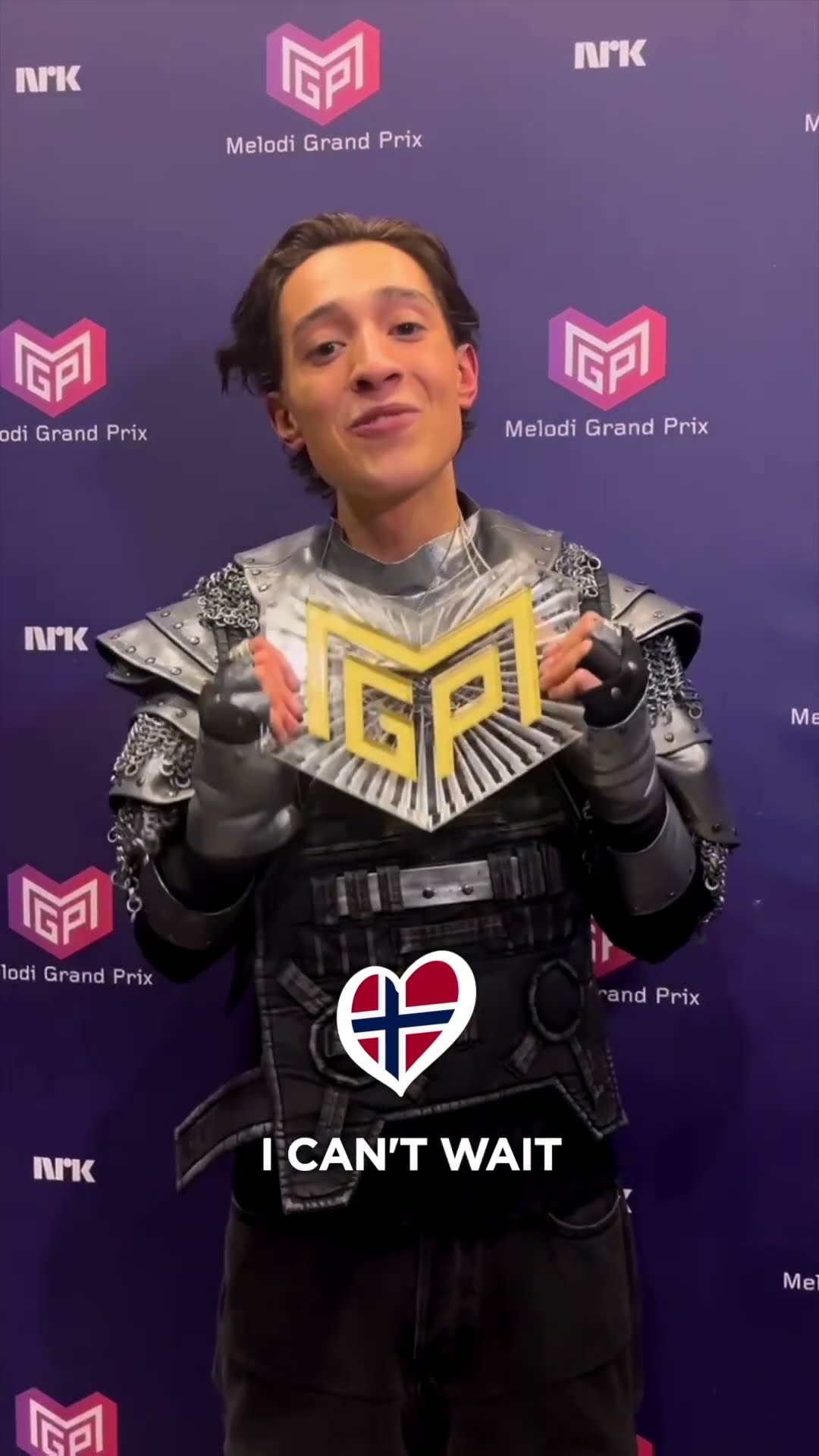 Norway’s Kyle Alessandro has a message for us all ahead of #Eurovision2025 ??