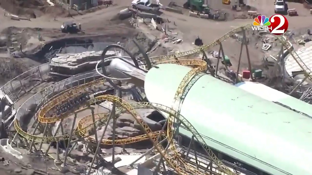 🎢 INCREDIBLE footage of Starfall Racers testing at Universal Epic Universe. ☄️