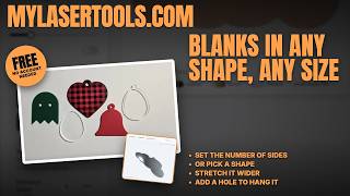 Blanks in Any Shape, Any Size | Free Shape Generator for Laser Cutting & 3D Printing