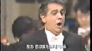 Placido Domingo sings Maurizio in Adriana Lecouvreur