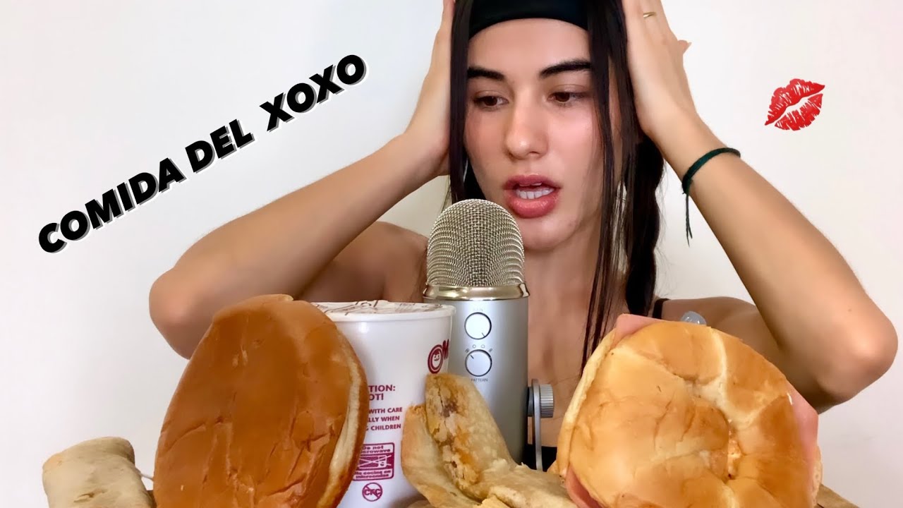 ASMR 🌯 COMIENDO DE TU TIENDA DE CONVENIENCIA MEXICANA FAV
