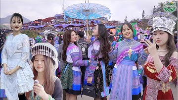 Lễ hội gầu tào pha long mường khương ‘ CẬN CẢNH BẮT VỢ NGƯỜI MÔNG