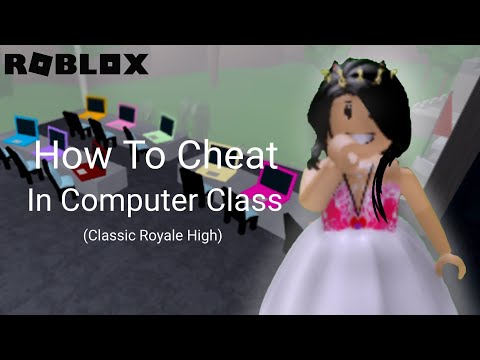 How To Cheat in Computer Class | Roblox Royale High(CLASSIC)