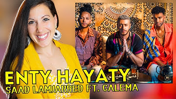 Thumbnail of IT TOOK ME SECONDS TO DANCE! Saad Lamjarred ft. CALEMA - ENTY HAYATY @SaadLamjarred #reaction