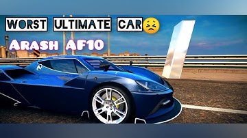 Asphalt 8 | Worst Ultimate car😣. Arash Af10 mp test. (update 61)