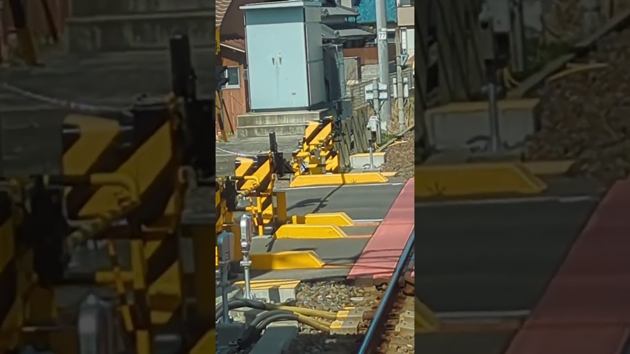 名鉄小牧線。前面展望（上飯田→牛山）